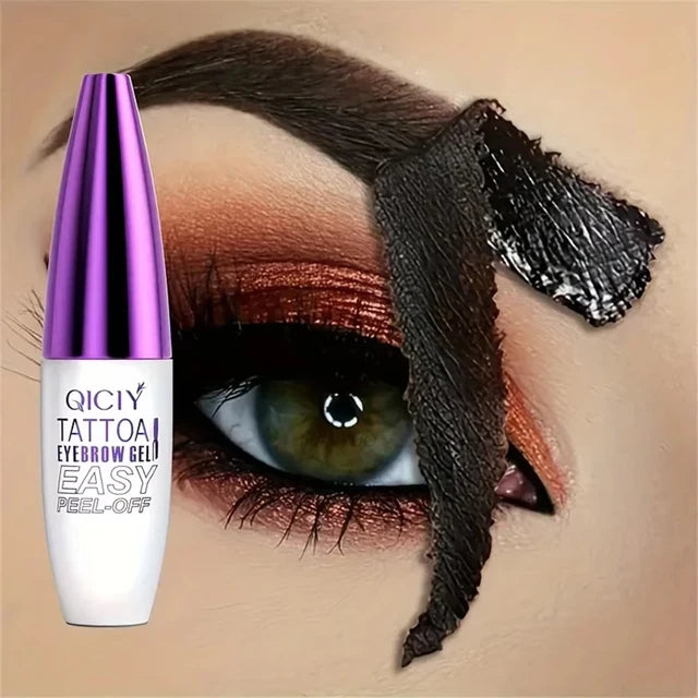 3-Day Peel-Off Eyebrow Tattoo Gel – Long-Lasting Waterproof & Smudge-Proof Brow Tint