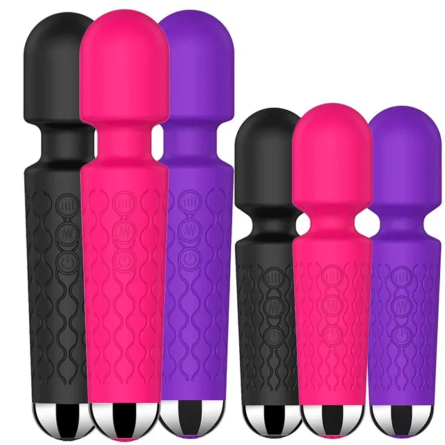 Powerful Rechargeable AV Wand Vibrator – Clitoral & G-Spot Massager for Women
