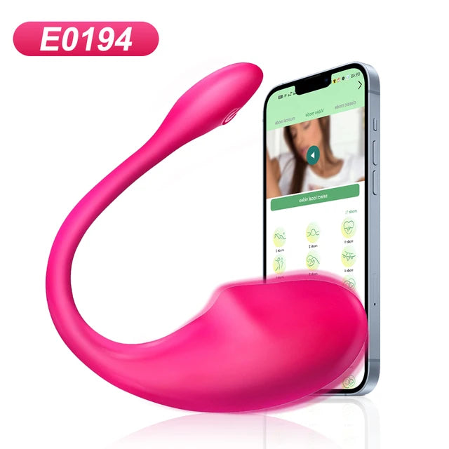 Wireless Bluetooth Love Egg Vibrator – Wearable G-Spot Stimulator with App Control