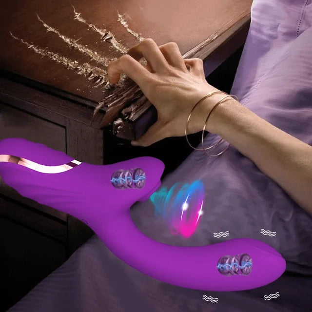 20-Mode Clitoral Sucking Vibrator – Rechargeable Clit Stimulator with Vacuum Suction & Dildo Function