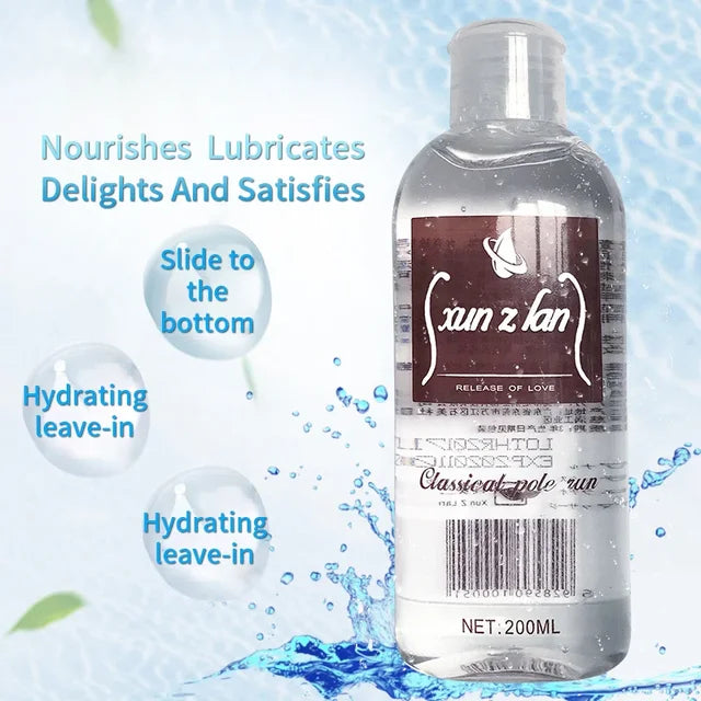 200ml Water-Based Lubricant Gel – Intimate Massage & Anal/Vaginal Lube Inspired by Japanese AV