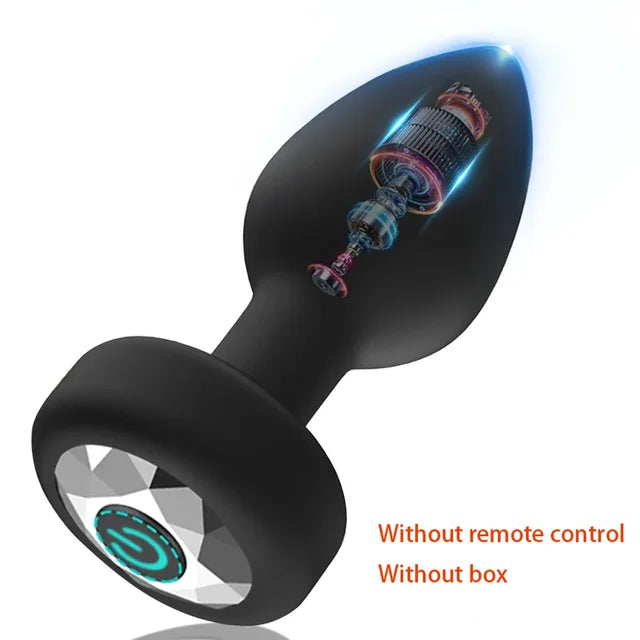 10-Speed Vibrating Anal Plug – Prostate & G-Spot Massager with App Remote Control