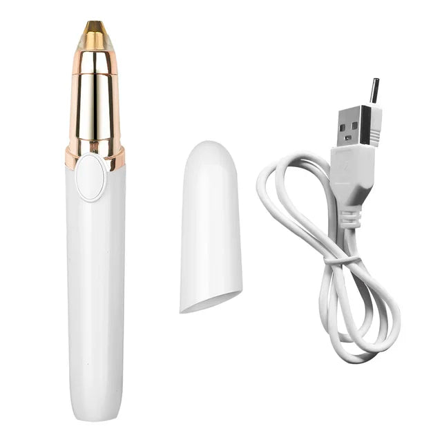 Mini Electric Eyebrow Trimmer – Portable Facial Hair Remover for Eyebrows & Face