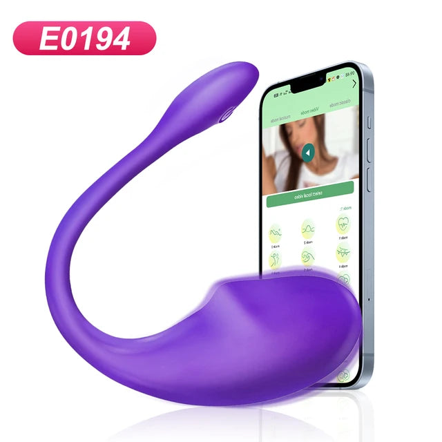 Wireless Bluetooth Love Egg Vibrator – Wearable G-Spot Stimulator with App Control