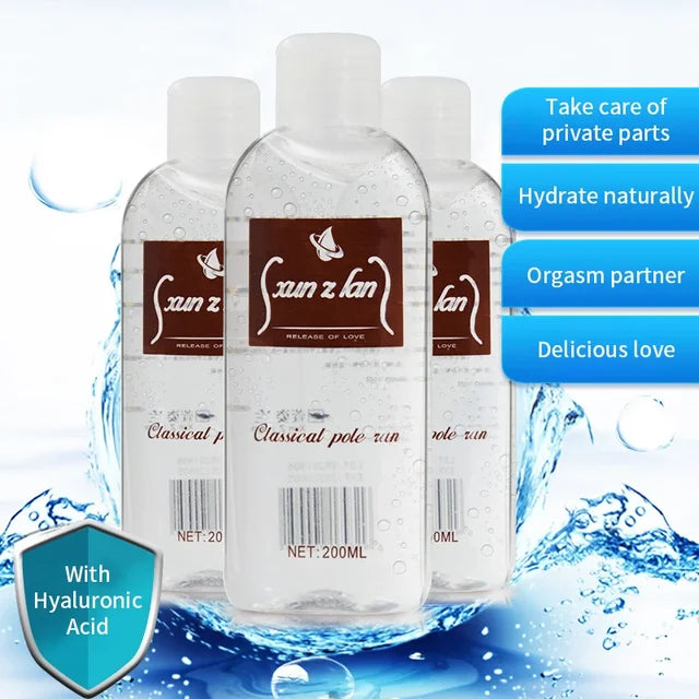 200ml Water-Based Lubricant Gel – Intimate Massage & Anal/Vaginal Lube Inspired by Japanese AV