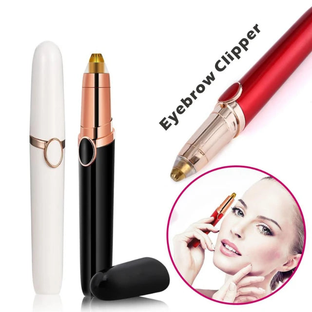 Mini Electric Eyebrow Trimmer – Portable Facial Hair Remover for Eyebrows & Face