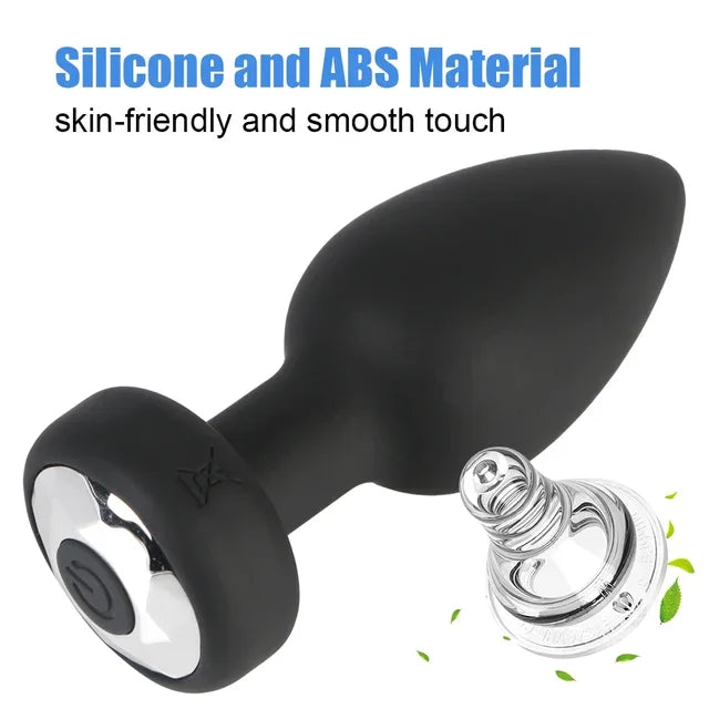 10-Speed Vibrating Anal Plug – Prostate & G-Spot Massager with App Remote Control