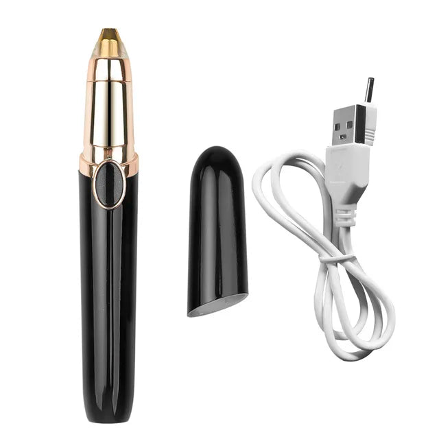 Mini Electric Eyebrow Trimmer – Portable Facial Hair Remover for Eyebrows & Face