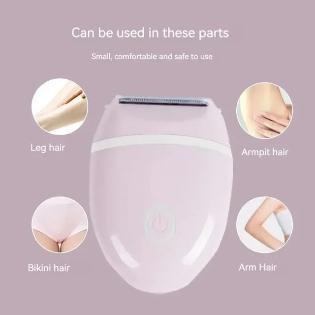 Waterproof Hair Removal Machine for Women – Full Body Trimmer for Legs, Armpits & Bikini Line