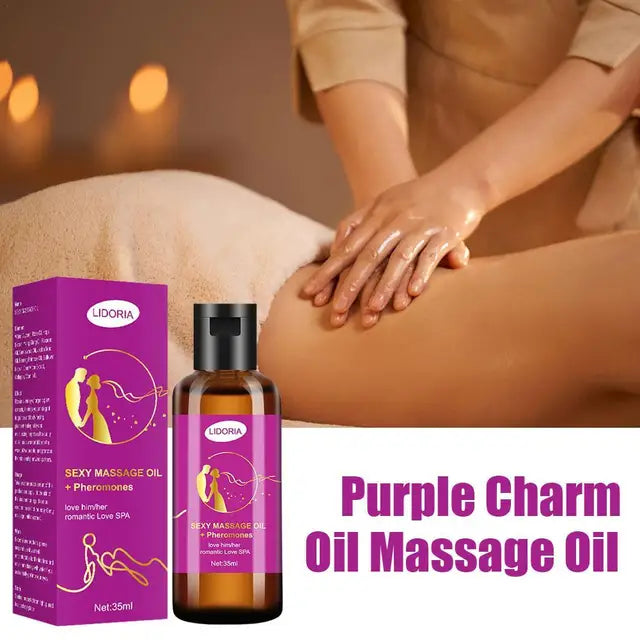 35ml Natural Rose Essence Massage Oil – Romantic Body Oil for Intimate Couples