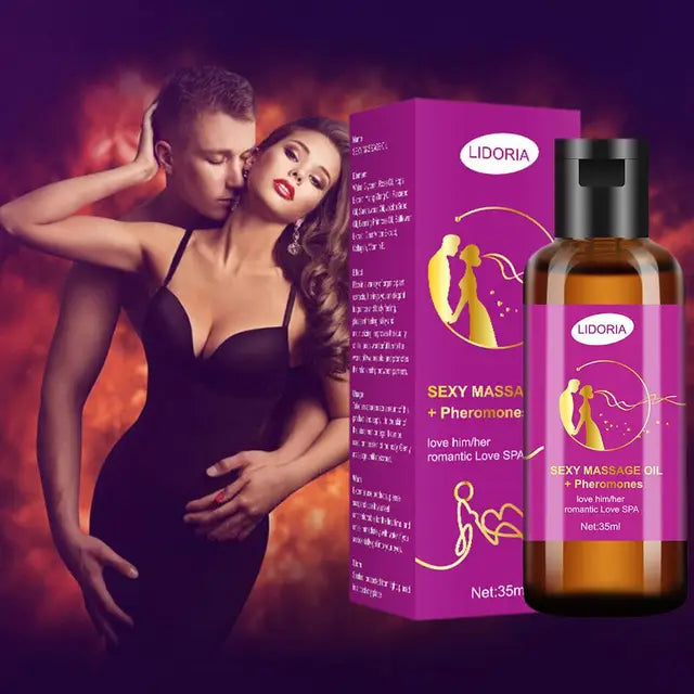 35ml Natural Rose Essence Massage Oil – Romantic Body Oil for Intimate Couples
