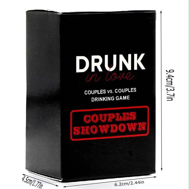 Drunk In Love – Fun Couples Drinking Card Game for Adults | Romantic & Spicy Date Night Game for Relationships