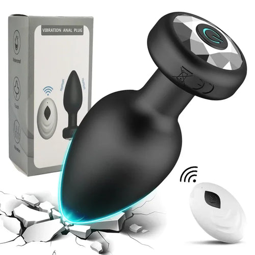 10-Speed Vibrating Anal Plug – Prostate & G-Spot Massager with App Remote Control