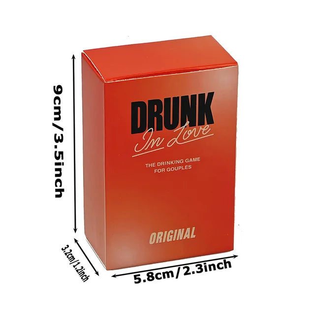 Drunk In Love – Fun Couples Drinking Card Game for Adults | Romantic & Spicy Date Night Game for Relationships